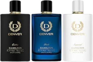 Denver Imperial, Caliber & Pride Perfume For Men - 100 ML Each, Pack of 3 | Long Lasting