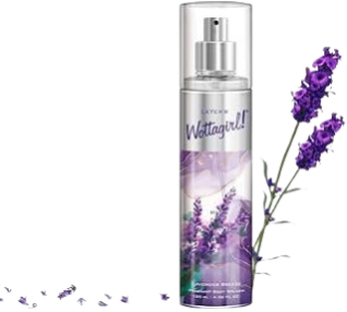 Layerâ€™r Wottagirl Lavender Breeze Body Splash, 135ml | Long-Lasting Body Mist Spray f